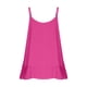 thumbnail image 2 of TaTaai Women's Casual Sleeveless Double Layer Flowy Slub Cotton Adjustable Spaghetti Strap Camisole Top Ladies Soft Comfortable for Daily Travel Shopping Streetwear All Season Wear Gift, 2 of 8