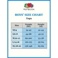 thumbnail image 2 of Fruit of the Loom Boys' 7 Pack Cotton White T Shirt, ice, XL 18-20 7 Pack, 2 of 2