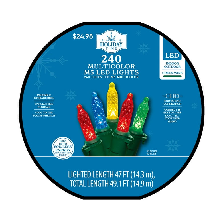 Christmas lights 2024 in walmart