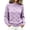 Purple, variant on Womens Oversized Cable Knit Sweaters 2026 Fall Winter Chunky Knitted Pullover Mock Neck Sweater Tops Loose Outfits, Dressy Casual Clothing