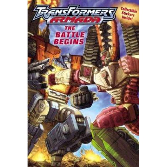 Pre-Owned Transformers Armada:The Battle Begins (Paperback) 0794401023 9780794401023