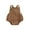 Brown, variant on Bagilaanoe Newborn Baby Girl Boy Summer Rompers Embroidery Sleeveless Bodysuits 3M 6M 9M 12M 18M Infant Casual One Piece Short Jumpsuit
