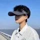 thumbnail image 3 of Nuevos hombres de verano al aire libre de seda de hielo sombrero para el sol transpirable protección UV gorra de béisbol gorra de pesca de moda diseño ligero fresco, 3 of 5