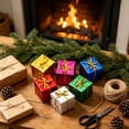 thumbnail image 5 of Christmas Tree Decorations Mini Presents For Crafts Miniature Box Ornaments Hanging Tiny Wrapped Presents For Xmas Party Decor, 5 of 5