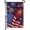 BLUE RED WHITE, variant on 12.5x18 Inch National flag Yard Flag Double Sided Outdoor Garden Decor, USA 4th of July Patriotic Stars and Stripes, Memorial Day Independence Day Watercolor Yard Outdoor Decoration (BLUE RED WHITE)