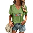 thumbnail image 2 of Teacher Shirts For Women, Kindergarten Teacher Tee, Teacher Life Tops, Back To Classroom Graphic Shirts, Inspirational Educator Casual Tees, 2 of 3