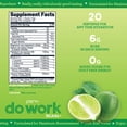 thumbnail image 2 of Perk Do Work Naturally Sweetened BCAA + Hydration Electrolytes Powder (Mojito Lime Creme) 20 Servings - with Coconut Water & Coconut Milk, Gluten-Free, 2 of 2