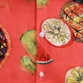thumbnail image 5 of oelaio Mexico Shirt for Men Funny Hawaiian Beach Shirts Button Down Short Sleeve Casual Aloha Shirt Red S, 5 of 8