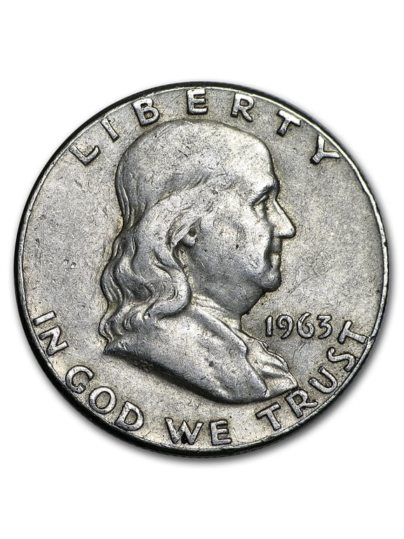 1963 Franklin Half Dollar Fine/AU