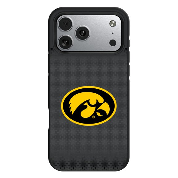 Iowa Hawkeyes Linen Logo iPhone Bump Case