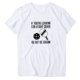 thumbnail image 1 of Blusas de Manga Corta para las Mujeres Divertido Impreso Cuello Redondo Tee, Vintage Humor Gráfico Blusas de Primavera para las Mujeres, 1 of 3