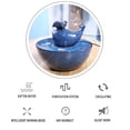 thumbnail image 2 of Advanced Porcelain Cat Dog Pet Auto Circulating Water Dispenser Fountain Bowl Drinker Home 17.5*15.0CM, 2 of 7