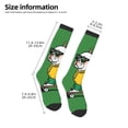 thumbnail image 2 of Pofeuu Cool Skateboarding Bulldog Print Stockings, Adult Running Hiking Socks for Youth and Adult, 2 of 6