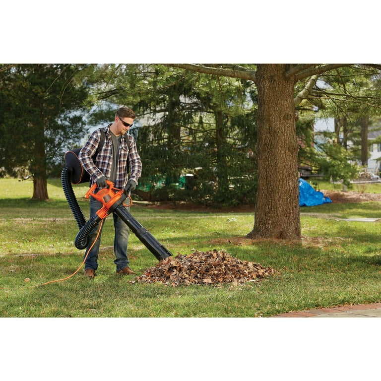 BLACK DECKER 3 In 1 Electric Leaf Blower Leaf Vacuum Mulcher BEBL7000