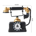 thumbnail image 1 of Modelo De Teléfono Retro Muebles Para El Hogar Adornos De Teléfono Mini Decoración Regalo Tienda Bar Decoración Artesanal Para Sala De Estar Speravity HA020855-00, 1 of 7