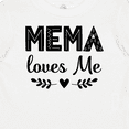 thumbnail image 4 of Inktastic Mema Loves Me Baby Clothes Girls Baby T-Shirt, 4 of 5