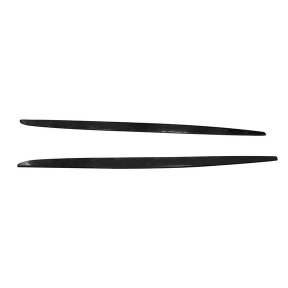 Ikon Motorsports Side Skirts Extention Compatible with 2015-2018 BMW F80 M3 MT Style Polyurethane PU Unpainted Black Rocker Panel Splitter Side Underbody Spoiler