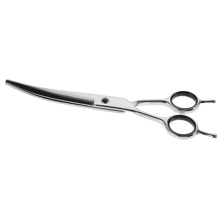 LOLIPPYY Curved Pet Hair Trimming Scissors Stainless Steel Grooming Shears with Smooth Cutting Edge