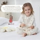 thumbnail image 5 of Pijama Niña Miracle Baby Saco de Dormir para Bebé con Cremallera Bidireccional 1.5tog,de 6 a 18 Meses, 5 of 6