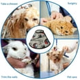 thumbnail image 4 of African Woman Soft Cat Dog Recovery Collar Adjustable Cat Cone Wound Healing Protective After Surgery for Cats, 4 of 7