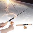 thumbnail image 4 of Combos De Pesca En Hielo Caña De Pescar En Hielo Portátil Carbono EVA Metal Ligero Para Agua Salada De Mar Agua Dulce Para Festivales Regalo Para Pesca Con Mosca En Hielo ANGGREK Otros, 4 of 8