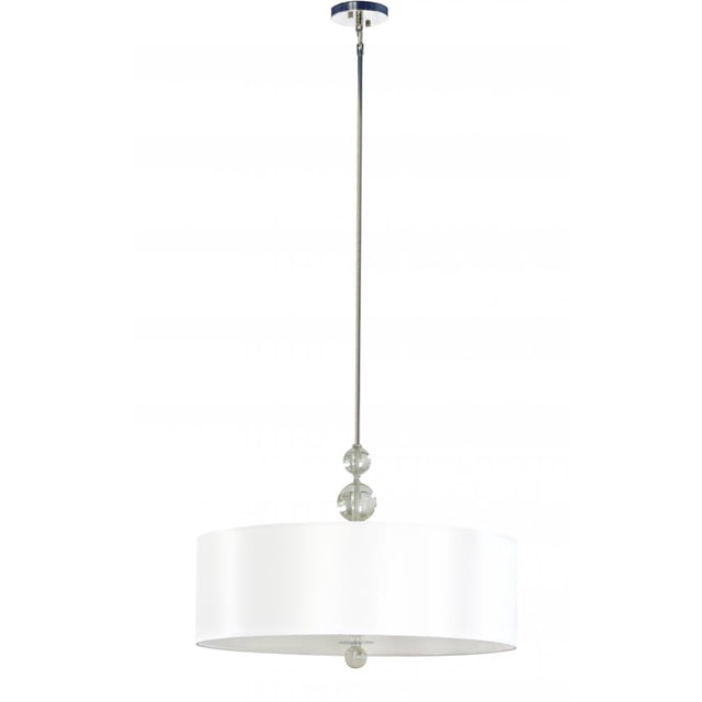 Whitfield Lighting CHSF701-22PWCH CHROME PW DUAL MOUNT SHADE DRUM 22" DIAMETER 7" HEIGHT