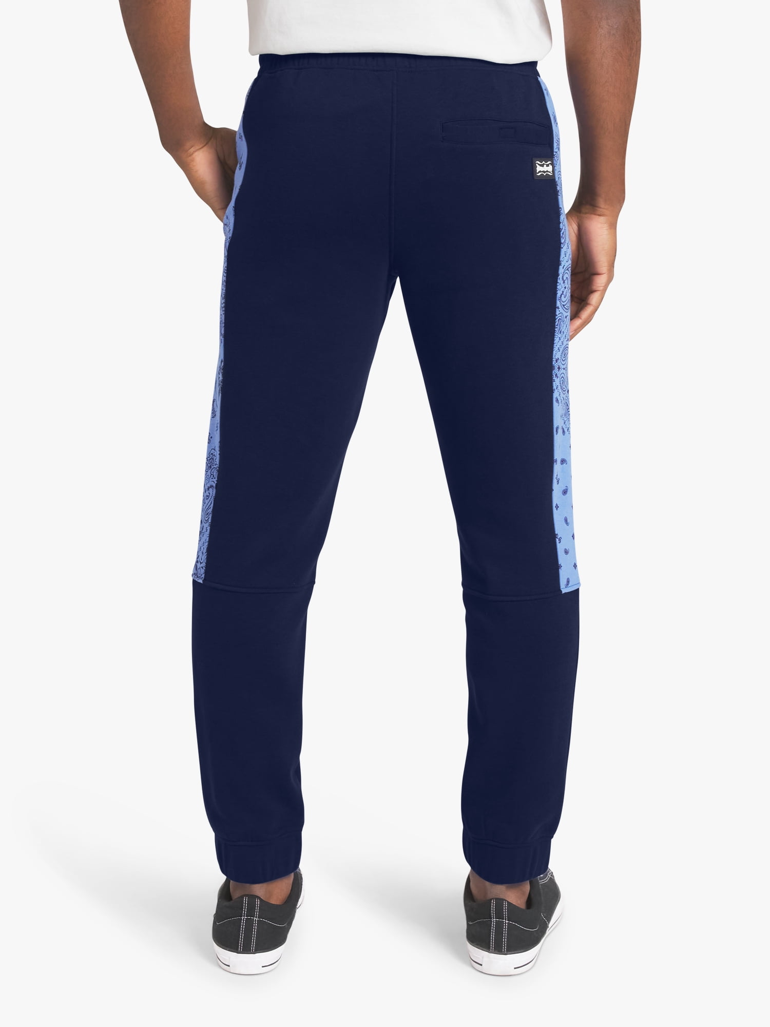 Dogg Supply by Snoop Dogg All-Gender Men's and Women's Bandana Print Fleece Joggers, Sizes XS-3XL