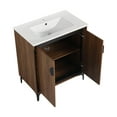 thumbnail image 7 of RONSHIN 24"/ 30" Single Sink Bathroom Vanity,with 2 Soft Closing Doors,Bathroom Vanity with Top Sink,Modern Bathroom Storage Cabinet for Home Bathroom Decoration, 7 of 7