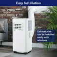 thumbnail image 7 of Eastvita 10000 BTU 450 sq ft Portable Air Conditioner, White, 7 of 7