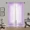 Lilac, variant on Gorgeous Home 2pc Voile Sheer Window Curtain Panels, Rod Pocket, 84" long Solid Color Purple