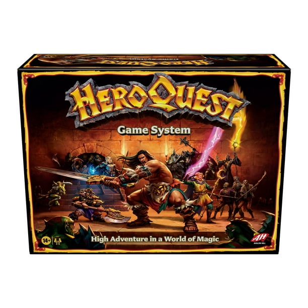 Avalon Hill HeroQuest Game System Tabletop Board Game, Immersive Adventure  Game