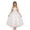 A12-White, variant on Elegant Off Shoulder Girls Dresses Tutu Skirt For Wedding Party Pageant Casual Wear Floral Appliques Gown Ages 7-12 Sky Blue 12 Years