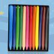 thumbnail image 5 of Kearding Crayones de varios colores, bolígrafos prácticos para colorear, juego de dibujo a lápiz seguro, papelería, escuela, estudiante, pinturas 12 colores, 5 of 6