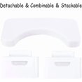 thumbnail image 2 of Toilet Stool for Adult and Kids Detachable 锛Stackable Bathroom Potty Step Stool for Healthier Toilet Posture (), 2 of 6