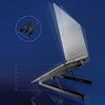 thumbnail image 5 of ZUARFY Cooling Pad Riser Laptop Stand Support Base Folding Adjustable Holder Stand, 5 of 15