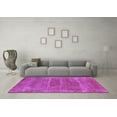 thumbnail image 3 of Ahgly Company Indoor Rectangle Oriental Purple Industrial Area Rugs, 5' x 8', 3 of 4