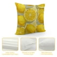 thumbnail image 4 of Qinduosi Summer Fruits Decorative Throw Pillow Covers Grapefruit Pillow Cases Cushion Cover Healthy Living Art Pillowcase of for Couch Bed Sofa Patio (Yellow, Red, Green, Orange), 4 of 5