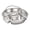 D, variant on Honmine 304 Food-Grade Stainless Steel Divided 5-Compartment Round Serving Tray, Versatile Meal Prep Side Dish Plate, Home Kitchen Meal Divider Platter for Dishwasher Use