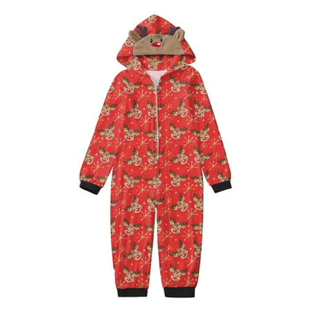 

ZRBYWB Family Matching Outfits Family Christmas Pajamas Soft Pajamas Jumpsuit Pajamas Set Children Style Homewear