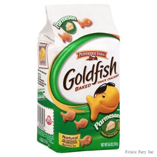 Goldfish Baked Snack Crackers, Parmesan, 6.6 Oz. (Pack Of 6)