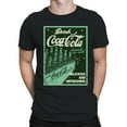 thumbnail image 2 of Officially Licensed Coca Cola Vintage Ad: Ice Cold Delight Men's T-shirt, 2 of 3