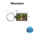 thumbnail image 3 of Muir Woods National Monument California Watercolor Style Metal Rectangle Keychain, 3 of 7