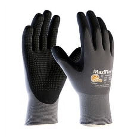 PIP ATG 34-844/S Small MaxiFlex Endurance, 15G Gry Nylon Shell, Blk, 3-Pack