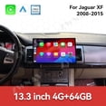 thumbnail image 2 of ZWNAV 13.3 inch Car Radio Qualcomm For Jaguar XF 2008-2015 Android Car Headrest Video Player Rear Entertainment Screen TV Player, 2 of 13