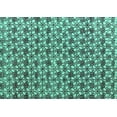 thumbnail image 1 of Ahgly Company Machine Washable Indoor Rectangle Abstract Turquoise Blue Modern Area Rugs, 2' x 3', 1 of 4