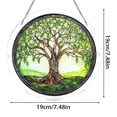 thumbnail image 5 of 83pc Acrylic Jigsaw Puzzle Suncatcher – 7.4in Sun Catcher Puzzle for Windows Hanging, Home & Garden Gift #003, 5 of 7