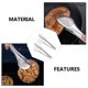 thumbnail image 3 of unbranded 2Ud Pinzas De Cocina Para Barbacoa Acero Inoxidable Agarre Y Resistente Color Plata, 3 of 8