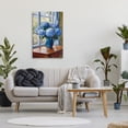 thumbnail image 3 of Stupell Industries French Country Winter Hydrangeas by Window Canvas Art, 24 x 36, by Creative Studio, 3 of 8