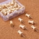 thumbnail image 3 of 50 piezas de tachuelas de madera, tachuelas de madera, clavos de acero para tablero de corcho, mapa, fotos, hogar, oficina, manualidades TUNC Sencillez, 3 of 5
