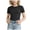 Black, variant on CFXNMZGR Toddler Tee T Shirt Fashion Casual Crewneck Short Sleeve Tops Tee for Girls (Light Green,7-8 Years)